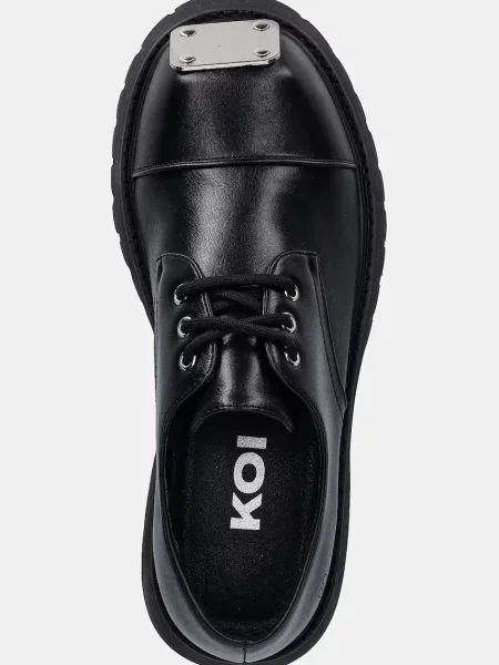Туфли Koi Footwear на платформе черные