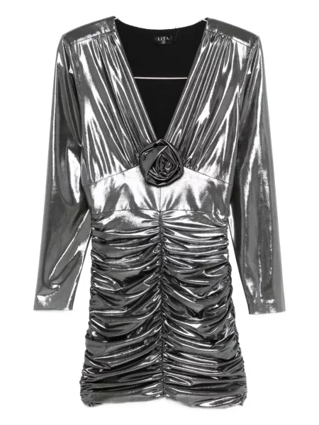 Rochie Lita Couture de costum gri
