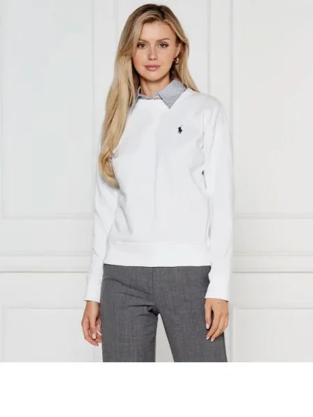 POLO RALPH LAUREN Hanorac alb