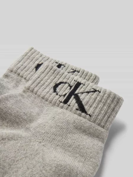 Skarpety krótkie Calvin Klein Jeans szare