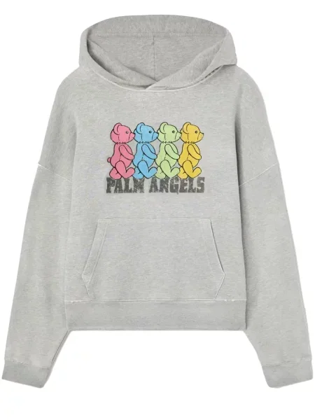 Hanorac cu glugă Palm Angels gri