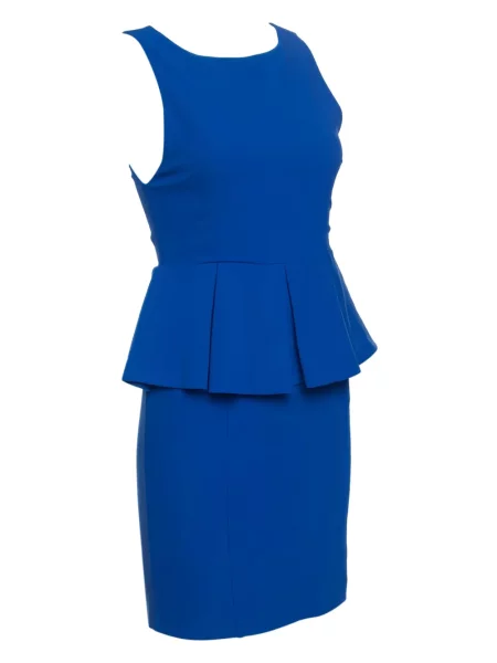 Cu peplum rochie Alice + Olivia de costum albastru