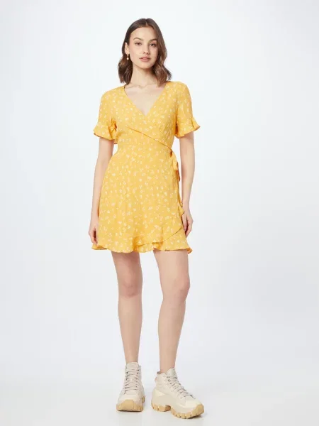 ABOUT YOU Rochie de vară Jasmina galben alb