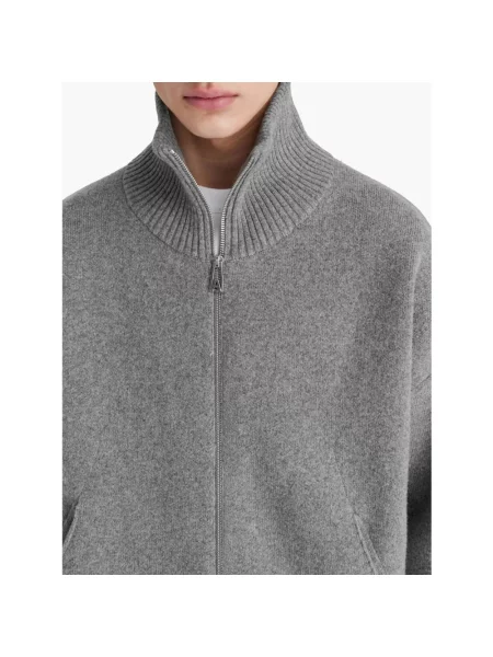 Sweter Axel Arigato wełniany szary