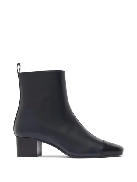 Cizme scurte Carel Paris din piele albastru