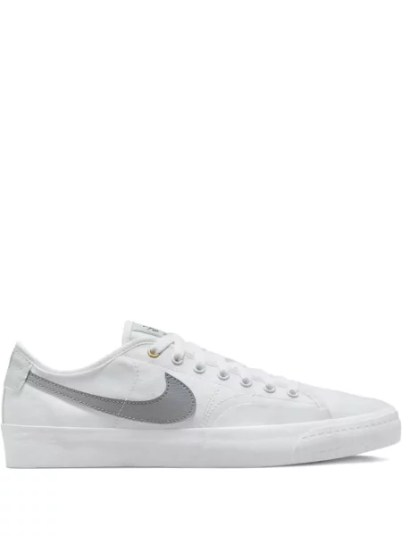 Top Nike retro w panterkę sztruksowy biały