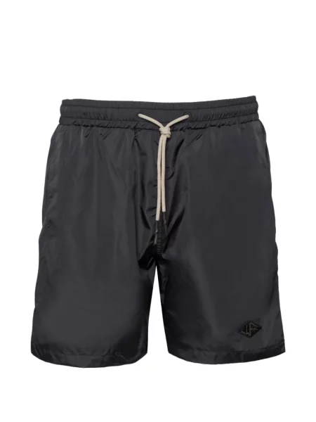 Slip de baie Low Brand cu autograf cu cordon negru