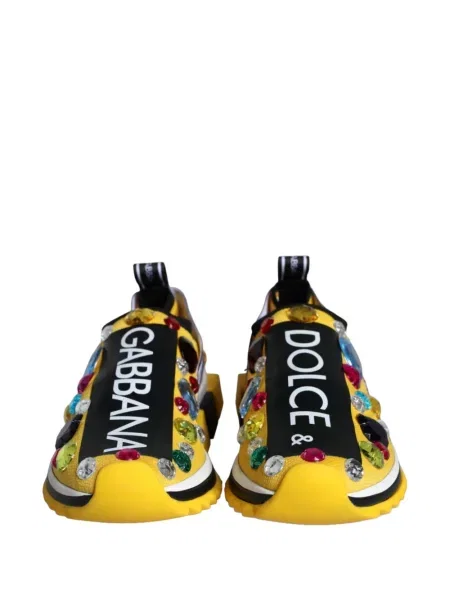 Sneakers Dolce & Gabbana Sorrento κίτρινο
