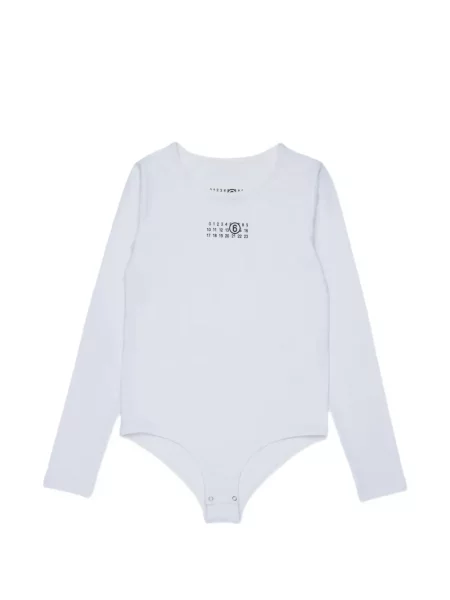 Body dziecięcy Mm6 Maison Margiela biały