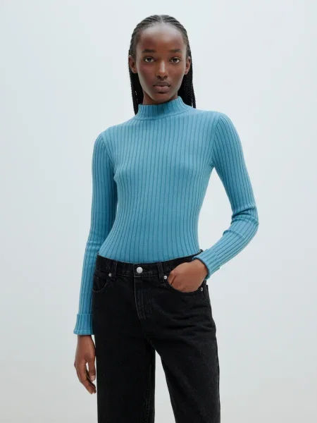 EDITED Tricou Jannice cyan