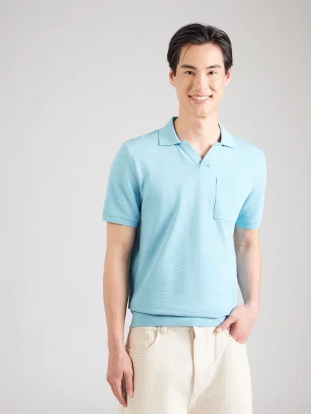 S.Oliver Tricou aqua albastru