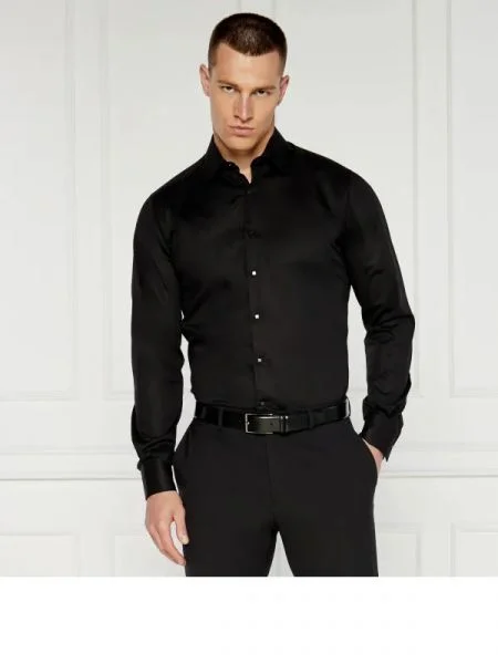 Karl Lagerfeld Cămașă negru