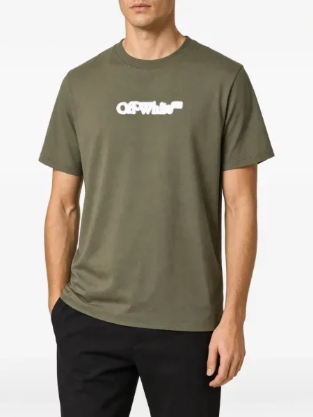 Tricou Off-white cu imagine alb