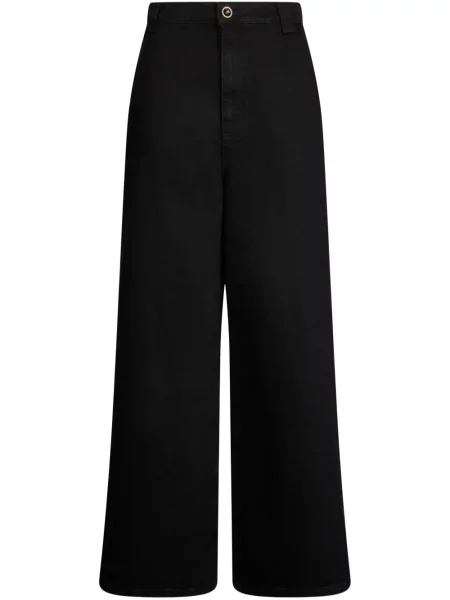 Szerokie spodnie Liu Jo czarne