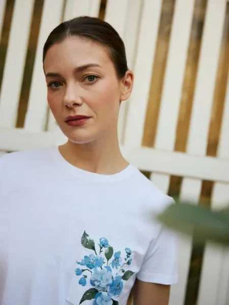 Tricou Marisse alb