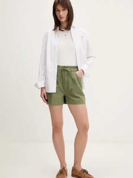 Tommy Jeans kratka majica bela