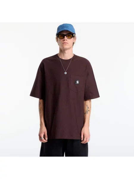 T-shirt Carhartt WIP S/S OG Loose Pocket T-Shirt UNISEX Palisander M