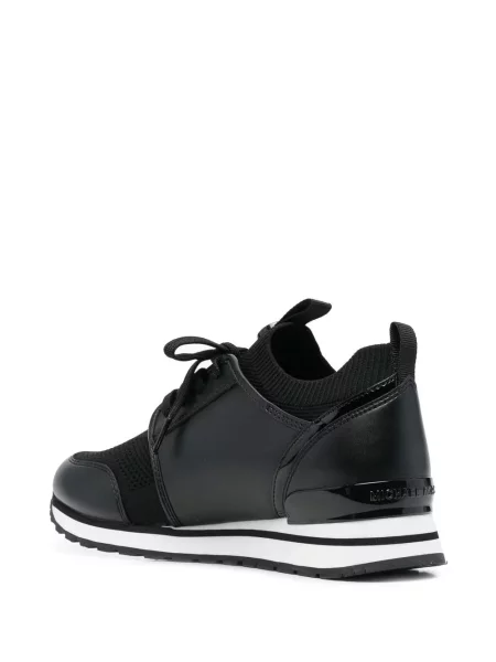 Pletené slip on tenisky Michael Michael Kors s potiskem černé