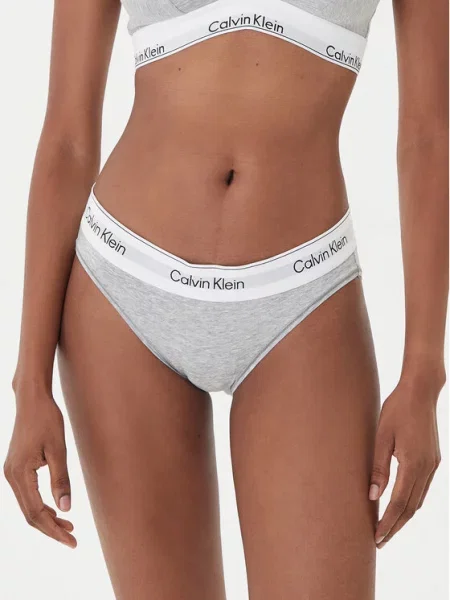 Calvin Klein Majtki Kobiety marmurkowy S szary