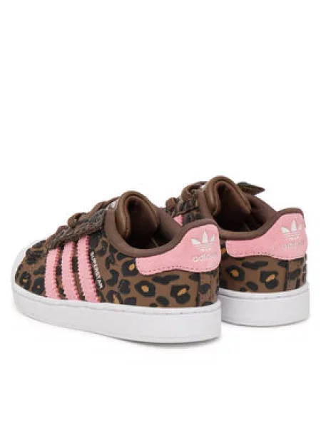 Adidas Sneakersy Superstar II Comfort Closure Elastic Lace Hnedá čierna