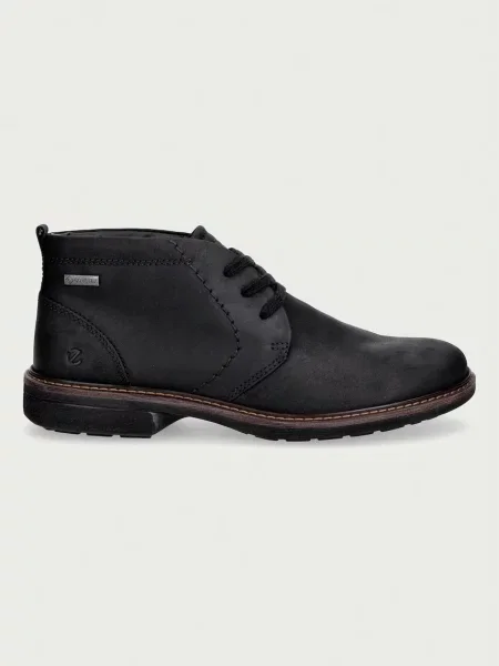 Ecco Μποτάκια Ανδρικά nubuck Turn μαύρο