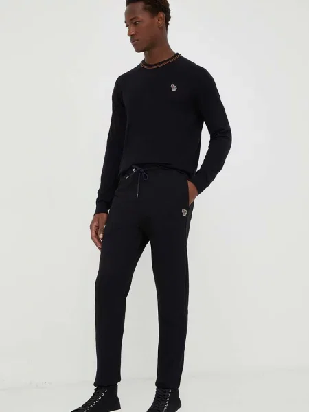 Спортивні штани PS Paul Smith однотонні синій