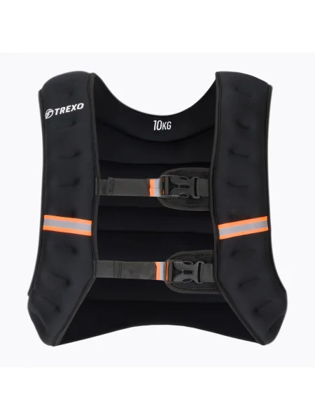 ТРЕКСО тренировъчна жилетка с тежести черна
