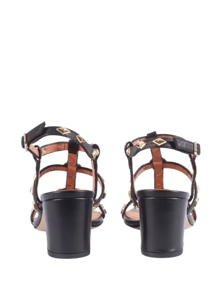 Sandale Via Roma 15 cu tepi negru