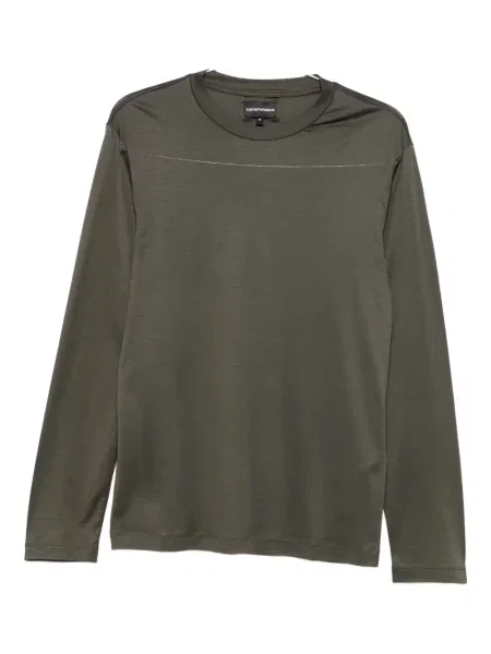 Tricou Emporio Armani lung verde