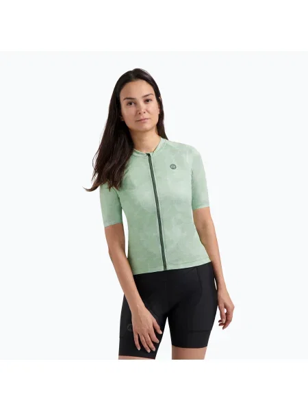 Tricou de ciclism pentru femei Rogelli Essential Graphic II mint