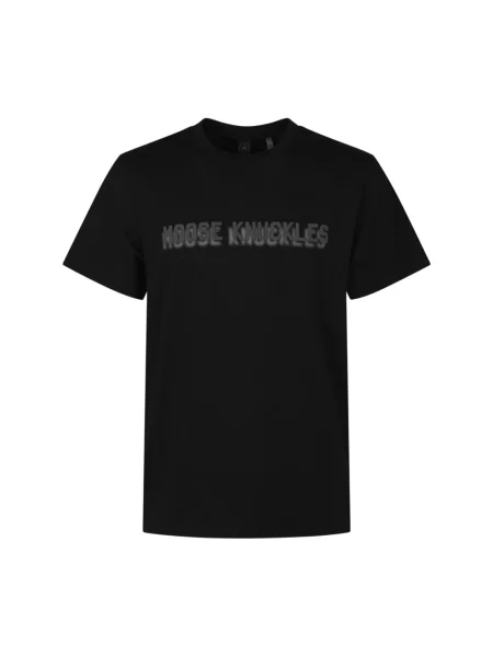 Koszulka Moose Knuckles z logo czarna