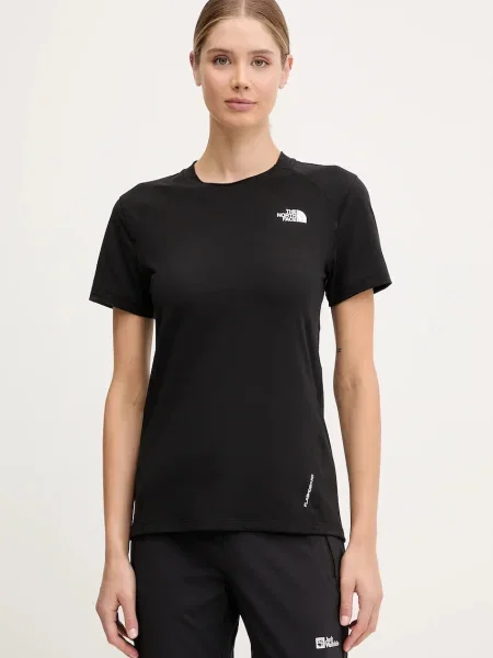 Αθλητικό μπλουζάκι The North Face Lightning Alpine μαύρο