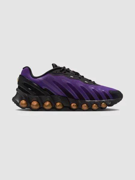 Кожаные кроссовки Nike Air Max фиолетовые