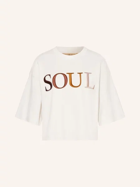Smith & Soul Mikiny S Rukávy režná / tmavě hnědá
