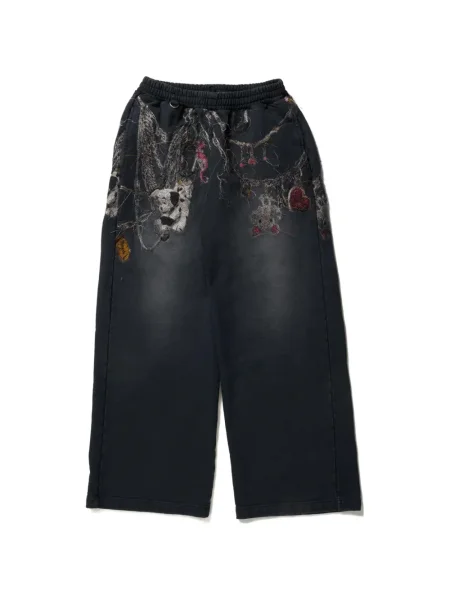 Pantaloni Doublet cu cordon negru