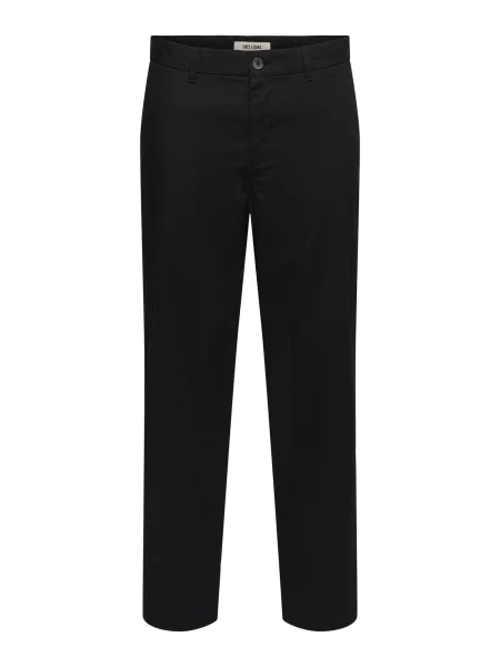Only & Sons Pantaloni eleganți ONSLAGO' negru