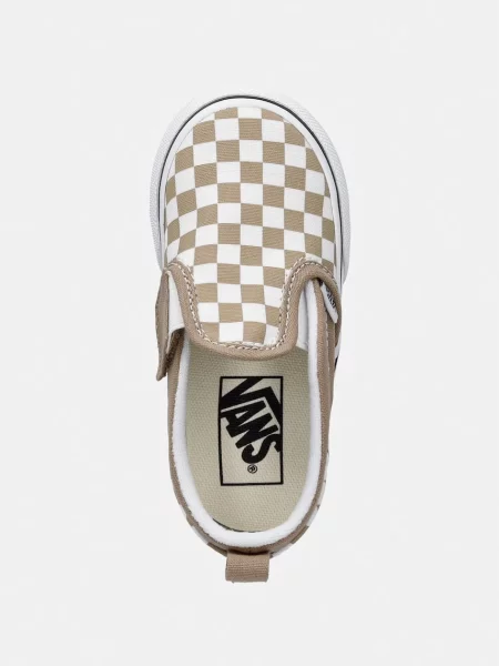 Vans Slip-On V ниски кецове за деца бежово