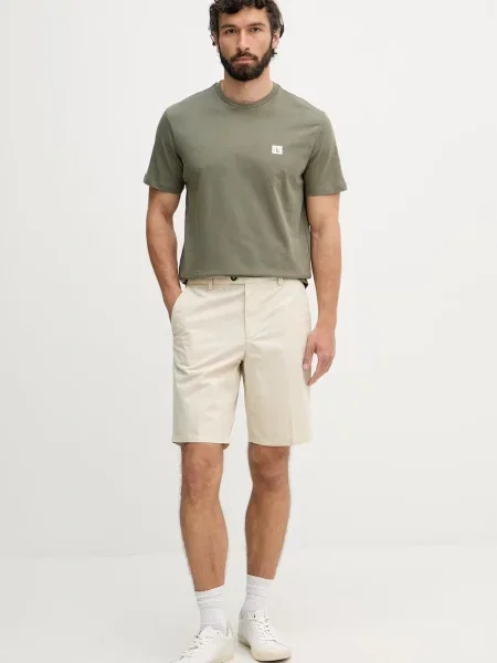 Majica Calvin Klein s kratkimi rokavi zelena