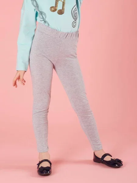Leggings copii Yups gri