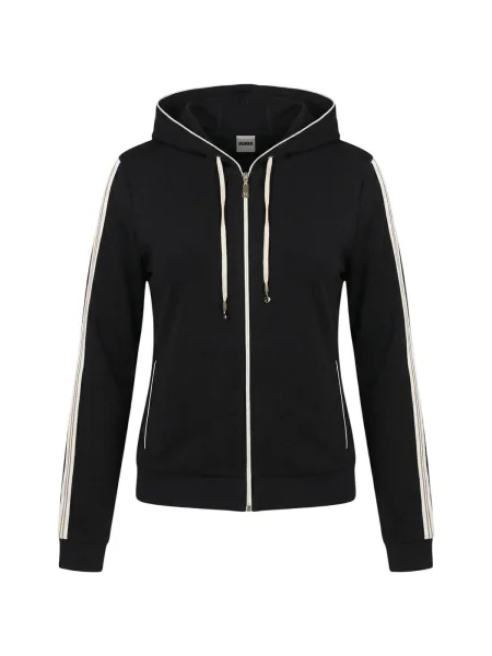 Hanorac cu glugă Guess negru