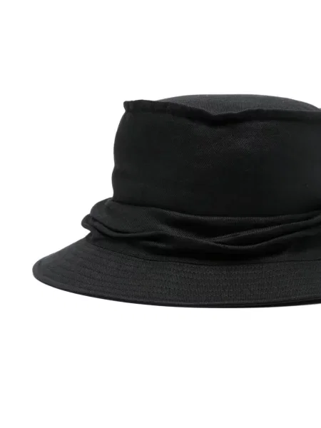Pălărie Yohji Yamamoto drapate negru