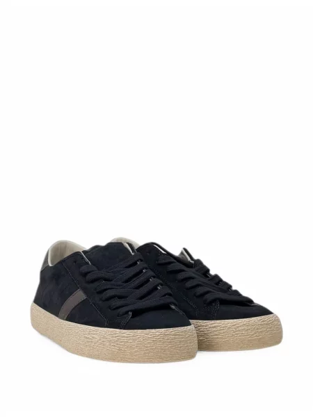 Sneakerși D.a.t.e. din piele de căprioară albastru