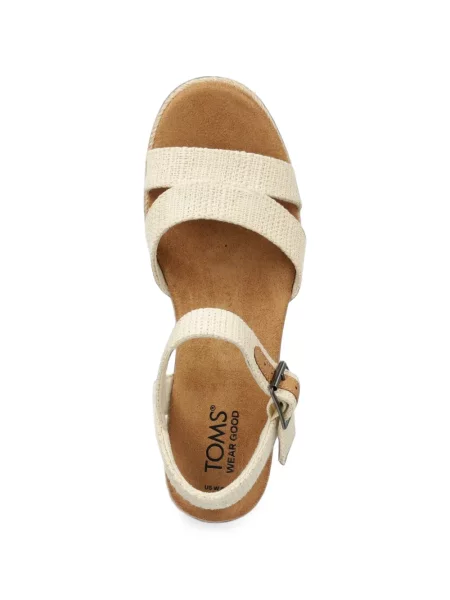 Sandale Toms de in alb