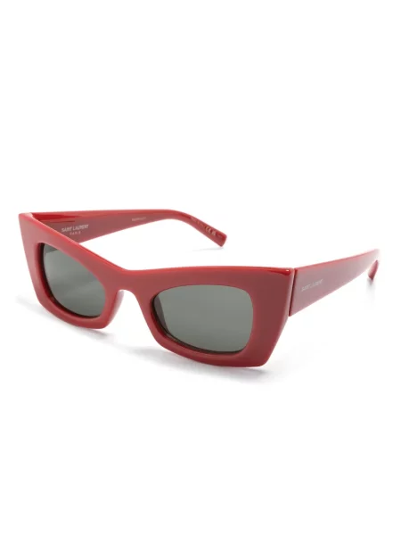 Saulės akiniai Saint Laurent Eyewear raudona