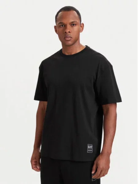 Emporio Armani majica za muškarce od pamuka crna