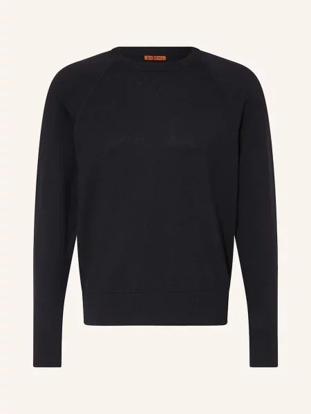 Barena Venezia Sweter blau granatowy