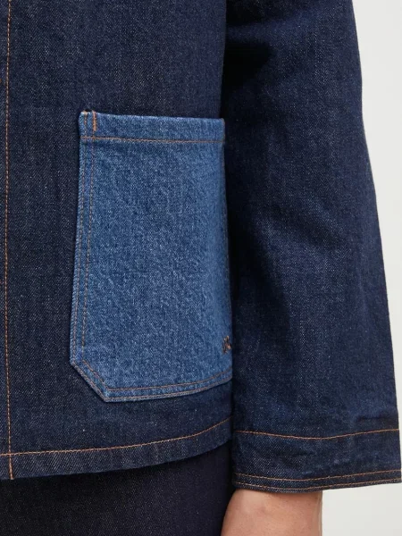 Джинсова куртка A.P.C. Veste Anthonin перехідна синій