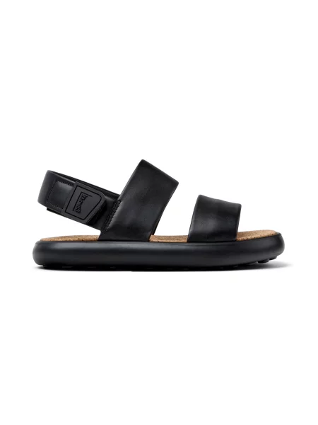 Кожени сандали Camper Pelotas Flota Sandal черно
