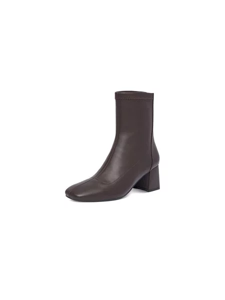 Členková obuv Nine West 01 hnedá