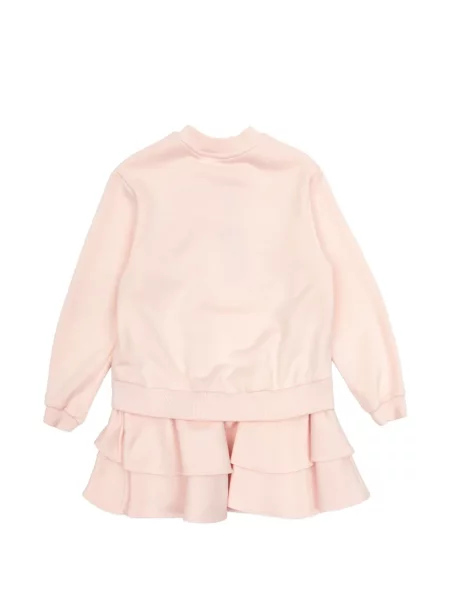 Dětské šaty Dolce & Gabbana růžové